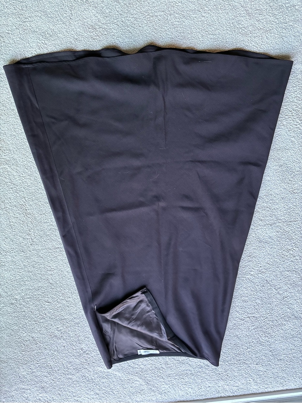 Calvin Klein Italy Classic Black A-Line Women’s Skirt - Picture 2 of 2